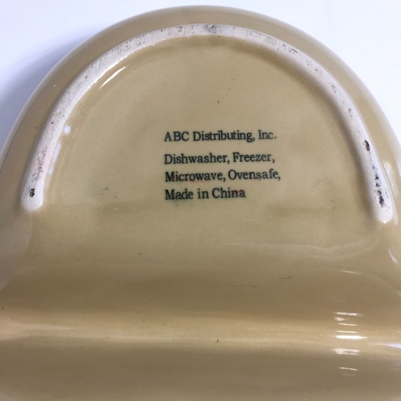 ABC XMas Snowman Divided Serving Dish - Picture 11 of 11